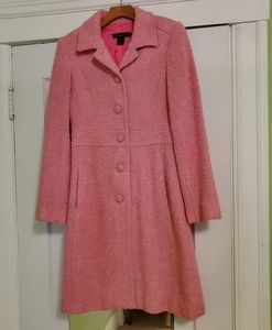 Arden B Luxe Pink Trench Coat - image 1